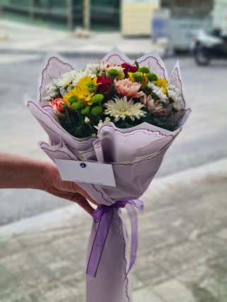 Karışık Mevsim Buketi, Kütahya Melis Çiçek