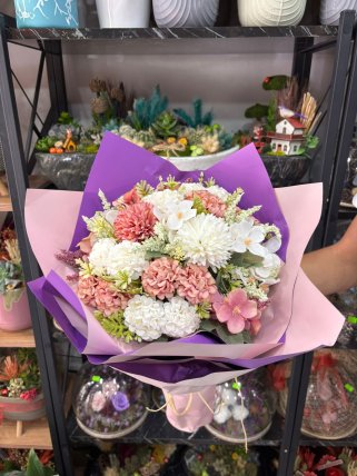 Yapay Karışık Buket, Kütahya Melis Çiçek